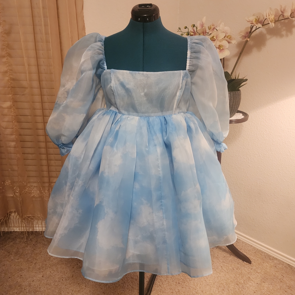 Selkie Head In The Clouds Puff Dress